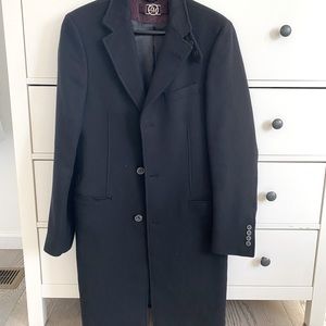 Men’s Black Zara Winter coat size small